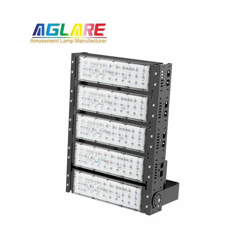 led彩色投光灯 带？250W变色RGB泛光灯游乐园公园景观户表照明