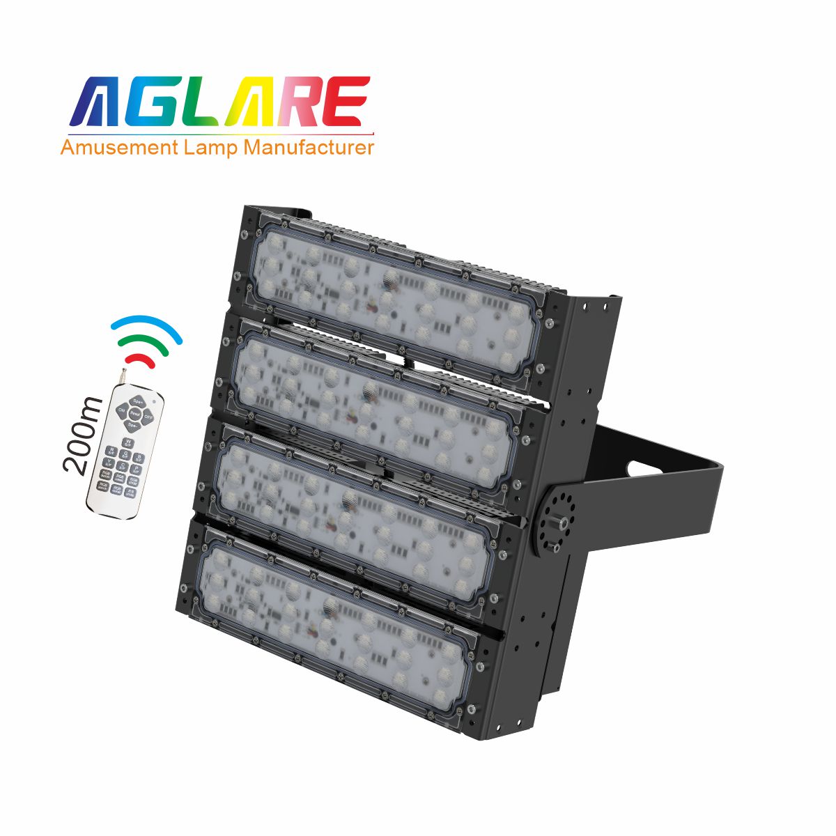 200W RGB彩色投光灯,变色户表射灯带？仄