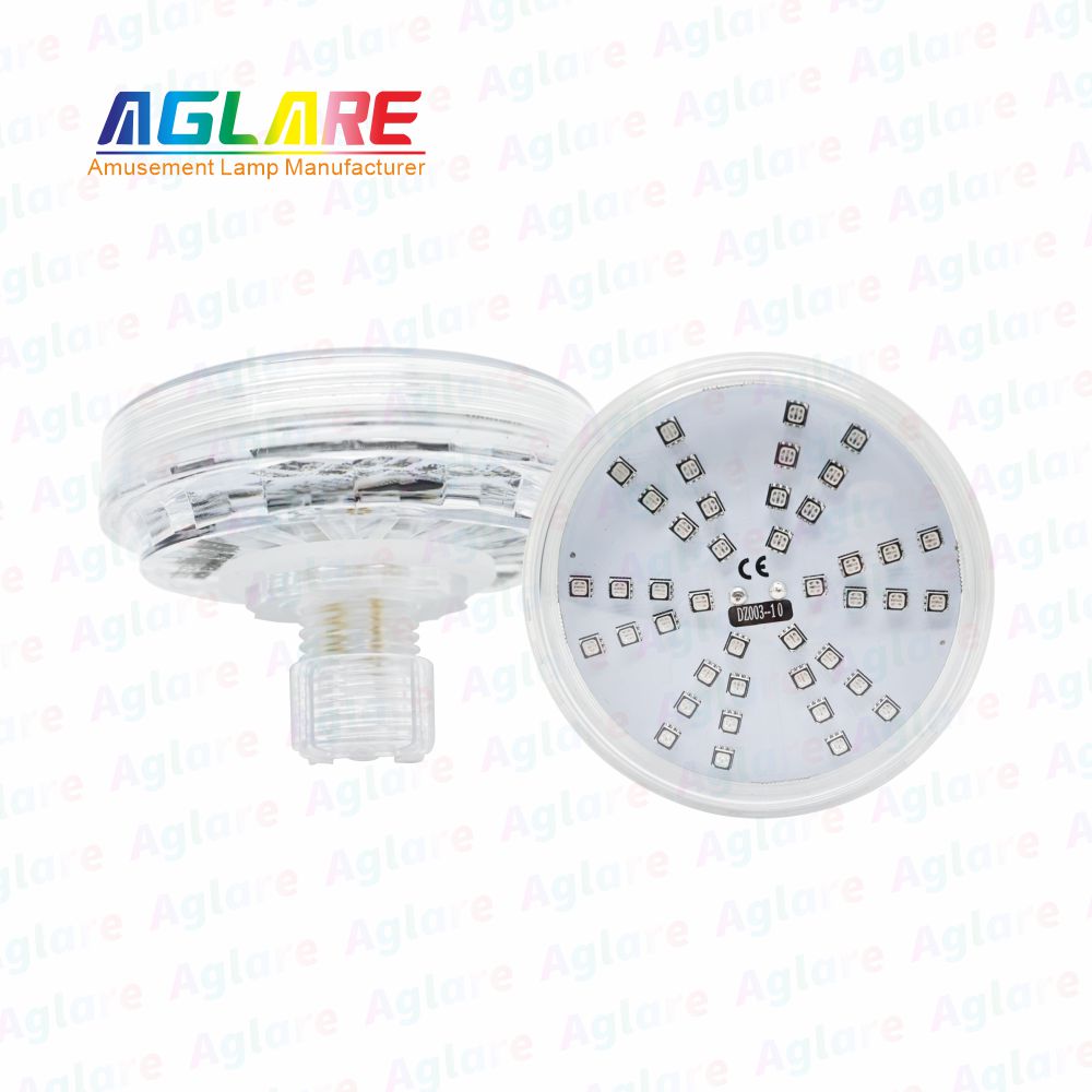 80mm RGB自动LED灯1-16旋转成效的游乐设施- AC24V， 48led
